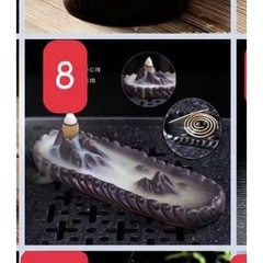 Thác Xông Trầm Tiểu cảnh Mini cá Koi - quà tặng phong thủy