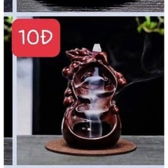 Thác Xông Trầm Tiểu cảnh Mini cá Koi - quà tặng phong thủy