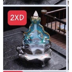 Thác Xông Trầm Tiểu cảnh Mini cá Koi - quà tặng phong thủy