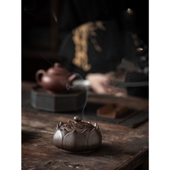 Lư sứ xông trầm hoa sen AP062