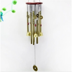 Chuông Gió Phong Thủy 10 Thanh 5 Chuông Treo Ngân Vang Tài Lộc (626)