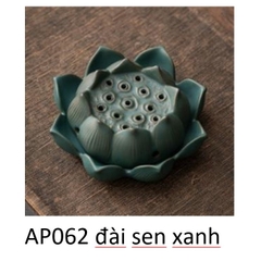 Lư sứ xông trầm hoa sen AP062