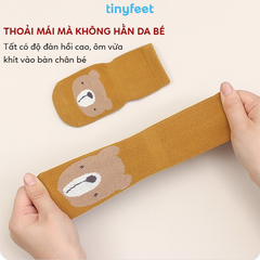 Tất Vớ chống trượt cho bé 1-3 tuổi TINYFEET KS06 mềm mại, không xù lông