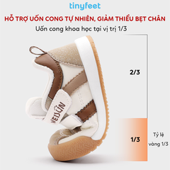 Giày tập đi cho bé TINYFEET WJ21 mùa đông ấm áp, chống bẹt chân