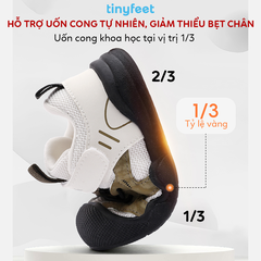Giày tập đi cho bé TINYFEET WJ30 phối màu Camo cá tính, chống bẹt chân