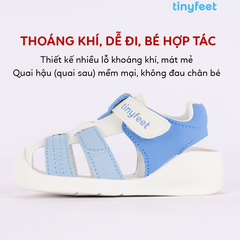 Sandal tập đi cho bé TINYFEET TN04 thoáng khí, chống trơn trượt
