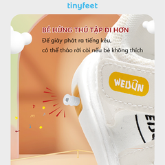 Sandal tập đi cho bé TINYFEET WJ18 có tiếng kêu bíp bíp