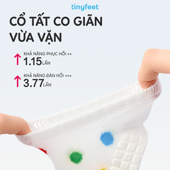 Tất Vớ chống trượt cho bé TINYFEET KS10 mềm mại, kháng khuẩn