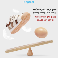 Giày tập đi cho bé TINYFEET WJ21 mùa đông ấm áp, chống bẹt chân