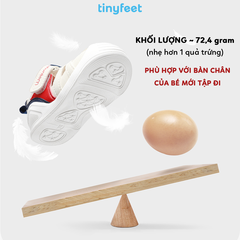 Giày tập đi cho bé TINYFEET WJ13 dáng thể thao, chống bẹt chân