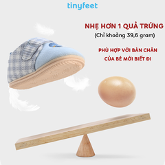 Giày tập đi cho bé TINYFEET TN02 siêu mềm, siêu nhẹ, chống trơn trượt