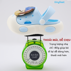Dép Cross cho bé TINYFEET CR01 chất Liệu EVA nhẹ, mềm, chống nước