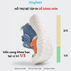 Sandal tập đi cho bé TINYFEET SD03 nhẹ, mềm, chống trơn trượt