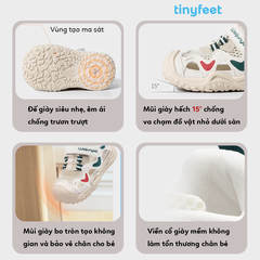 Giày cho bé TINYFEET WJ33 thể thao, năng động, thoáng khí