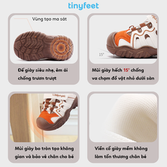 Giày cho bé TINYFEET WJ28 thể thao, phong cách, năng động