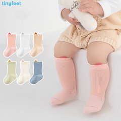 Tất Vớ cho bé 1-3 tuổi TINYFEET KS08 cotton dày dặn, không xù lông