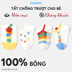 Tất Vớ chống trượt cho bé TINYFEET KS10 mềm mại, kháng khuẩn