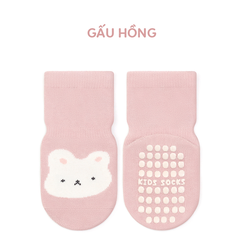 Tất Vớ chống trượt cho bé 1-3 tuổi TINYFEET KS06 mềm mại, không xù lông