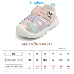 Sandal tập đi cho bé TINYFEET SD03 nhẹ, mềm, chống trơn trượt