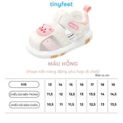 Sandal tập đi cho bé TINYFEET WJ18 có tiếng kêu bíp bíp