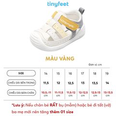 Giày tập đi cho bé TINYFEET WJ09 thiết kế thể thao, năng động