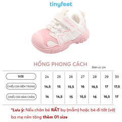 Giày cho bé TINYFEET WJ28 thể thao, phong cách, năng động