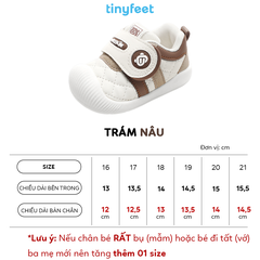 Giày tập đi cho bé TINYFEET WJ25 siêu ấm áp mùa đông
