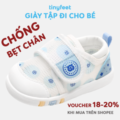 Giày tập đi cho bé TINYFEET WJ15 nhẹ êm, chống bẹt chân
