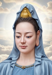 Tranh Bồ Tát Quan Âm (chân dung)