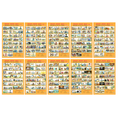 Bộ tranh Nhân Quả treo tường