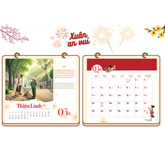 Lịch Để Bàn - 2026