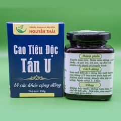 Cao Tiêu Độc Tán U – Hỗ Trợ Điều Trị U Phổi từ lương y Nguyễn Thị Thái