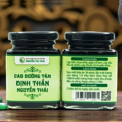CAO DƯỠNG TÂM ĐỊNH THẦN-  Lương y Nguyễn Thị Thái
