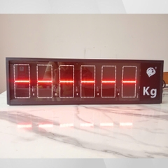 Bảng đèn led cân điện tử 6 INCH công nghệ mới