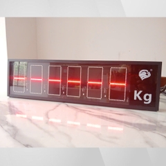 Bảng đèn led cân điện tử 6 INCH công nghệ mới