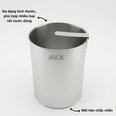 Lòng Trụng Inox 430 ANOX Cho Nồi Hủ Tiếu | Trụng Phở, Bún Chống Rỉ | Đường kính 20cm