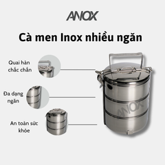 Cà men ANOX Inox 304 Không gỉ | Hàng Việt Nam