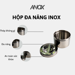 Hộp đa năng Inox ANOX có nắp đậy | Hàng Việt Nam