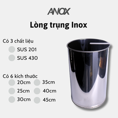 Lòng Trụng Inox 430 Cho Nồi Hủ Tiếu | Trụng Phở, Bún Chống Rỉ |Hàng Việt Nam - Thương hiệu ANOX