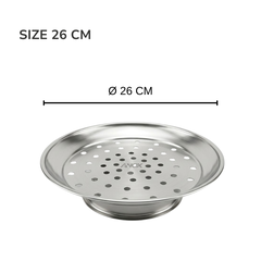 Dĩa Hấp Inox Anox Cao Cấp | Tiện Lợi, Chống Rỉ | Hàng Việt Nam