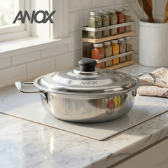 Nồi lẩu Inox ANOX 430 Không gỉ Đáy Từ  | Hàng Việt Nam