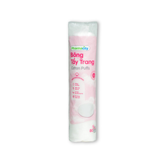 Bông tẩy trang tròn Pharmacity Cotton Puffs (Túi 90 miếng)