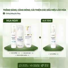 Combo 1 Chống nắng và phục hồi da tại nhà | Có HLV đồng hành 3 tháng