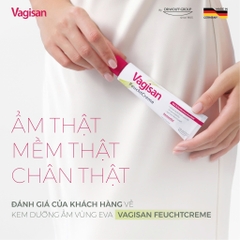 Kem dưỡng ẩm làm mềm và chống lão hoá vùng kín Vagisan FeuchtCreme 50g