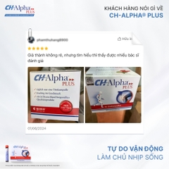Collagen CH Alpha Plus Dạng Nước Hỗ Trợ Xương Khớp 25mlx30pcs