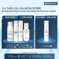 Combo 2  Bộ Mỹ Phẩm Vi Sinh | Mỹ phẩm vi sinh Hoa Ngân
