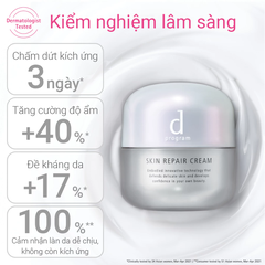 Kem dưỡng ẩm phục hồi SKIN REPAIR CREAM 45g | Dòng dưỡng vi sinh
