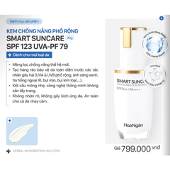 Combo 1 Xịt Dưỡng, Sữa rửa mặt & Kem Chống Nắng | Mỹ phẩm vi sinh Hoa Ngân