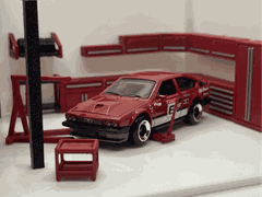 Kệ Kho Phụ Tùng Garage (Storage Rack) – Tỉ lệ 1/24&1/64