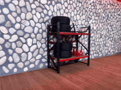 Kệ Kho Đồ Nghề Garage – Tỉ lệ 1/24